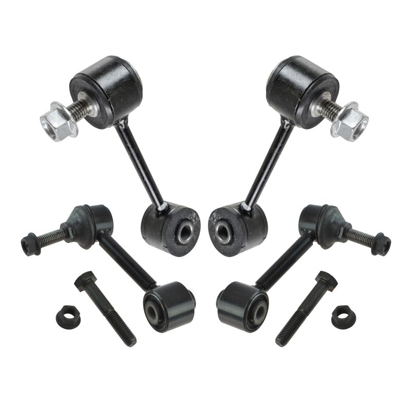 TRQ Sway Bar Stabilizer Link Set Front & Rear Compatible with 05 Jetta - Image 1